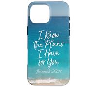 I Know The Plans I Have For You Christian Woman Bible Verse Case for iPhone 16 Pro Max