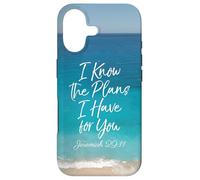 I Know The Plans I Have For You Christian Woman Bible Verse Case for iPhone 17