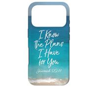 I Know The Plans I Have For You Christian Woman Bible Verse Case for iPhone 17 Pro
