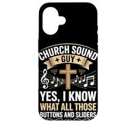 I Know What All Those Buttons And Sliders Do Audio Engineer Case for iPhone 16