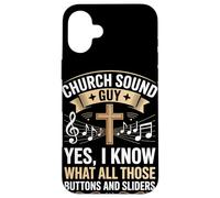 I Know What All Those Buttons And Sliders Do Audio Engineer Case for iPhone 16 Plus