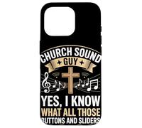 I Know What All Those Buttons And Sliders Do Audio Engineer Case for iPhone 16 Pro