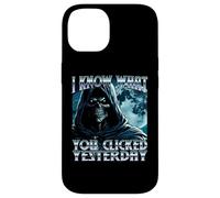 I Know What You Clicked Yesterday Funny Cyber Security Gifts Case for iPhone 14