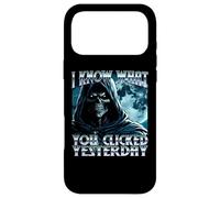 I Know What You Clicked Yesterday Funny Cyber Security Gifts Case for iPhone 17 Pro Max