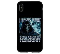 I Know What You Clicked Yesterday Funny Cyber Security Gifts Case for iPhone XS Max