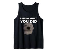 I Know What You Did Funny Dog Meme Design Tank Top