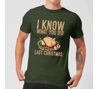 I Know What You Did Last Christmas T-Shirt - Forest Green - XXL - Forest Green