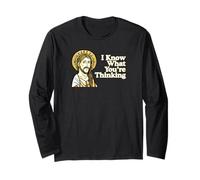 I Know What You're Thinking Funny Quote Jesus Meme Christian Long Sleeve T-Shirt