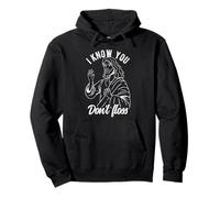 I KNOW YOU Don't Floss Dental Humor Pullover Hoodie