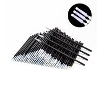 i-Laesh 200pcs Disposble Micro Applicators Brushes for Eyelash Extension Cotton Swabs Makeup Oral and Personal Care Mini Grafted Bottled Remove Glue - Black (Replacement - Pro Grip)