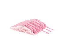 i-Laesh 200Pcs Micro Brushes - Microswabs for Eyelash Extensions - Microbrush Applicators Brush - Cotton Swabs Qtips for Eye Dental Lashes Eyebrow and Personal Care (Pink)