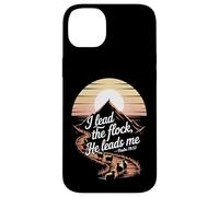 I Lead The Sheeps He Leads Me Psalm 78:52 Sheep Bible Verse Case for iPhone 14 Plus