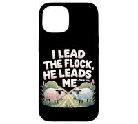I Lead The Sheeps He Leads Me Psalm 78:52 Sheep Bible Verse Case for iPhone 15