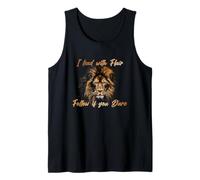 I Lead with Flair Follow IF You Dare Tank Top