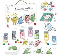 I Learn The Colour Monster - I Discover Emotions Activity Kit for Kids - Learn Emotions & Feelings, Happiness, Sadness, Calm & More - Emotion Management Game & 10 Activities for Children - Ages 3 +