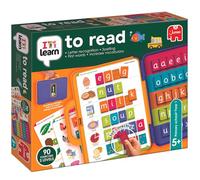 I Learn to Read - Word Learning Games for Kids - Improves Letter and Word Recognition, Spelling and Vocabulary Skills - 90 Exercises, 3 Difficulty Levels and Carry Case - Ages 5 Years Plus - Jumbo