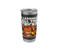 I Learned All The Tricks What's Next I Need More Cat Stainless Steel Insulated Tumbler