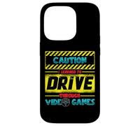 I Learned To Drive Through Video Games Driving License Test Case for iPhone 14 Pro