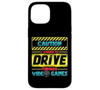 I Learned To Drive Through Video Games Driving License Test Case for iPhone 15