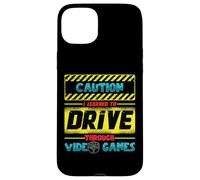 I Learned To Drive Through Video Games Driving License Test Case for iPhone 15 Plus