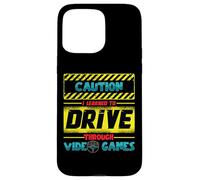 I Learned To Drive Through Video Games Driving License Test Case for iPhone 15 Pro Max