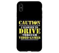 I Learned To Drive Through Video Games Driving License Test Case for iPhone XS Max