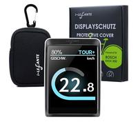 i-LEFANTE Protective Display Case for Bosch Kiox 500 (BHU3700) with Neoprene Case, E-Bike Screen Protector, Transparent and Waterproof, Shock and Scratch Protection, Protective Cover Fit for Kiox 500