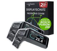 i-LEFANTE Protective Display Case for Bosch Purion 200, E-Bike Screen Protector, Transparent and Waterproof, Shock and Scratch Protection (Set of 2)