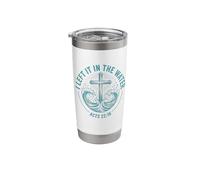 I Left It in The Water Acts 22:16 Baptism Bible Verse Stainless Steel Insulated Tumbler