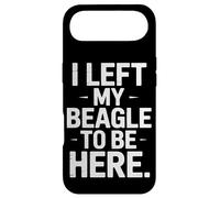 I Left My Beagle To Be Here For Dog Lovers Only Case for iPhone Air