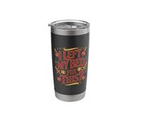 I Left My Bed for This Tired Exhausted Meme |- Stainless Steel Insulated Tumbler