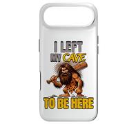 I Left My Cave To Be Here Man Cave Caveman Funny Husband Case for iPhone Air