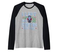 I Left My Coffin for This Introvert Spooky Regret |- Raglan Baseball Tee