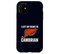 I Left My Heart in Cambrian Funny Opabinia Paleontology Case for iPhone 11