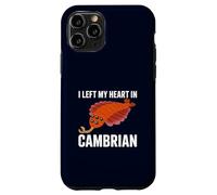 I Left My Heart in Cambrian Funny Opabinia Paleontology Case for iPhone 11 Pro