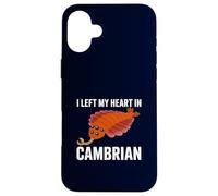I Left My Heart in Cambrian Funny Opabinia Paleontology Case for iPhone 16 Plus
