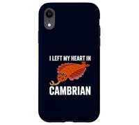 I Left My Heart in Cambrian Funny Opabinia Paleontology Case for iPhone XR