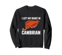 I Left My Heart in Cambrian Funny Opabinia Paleontology Sweatshirt