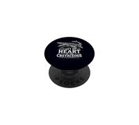 I Left My Heart in the Cretaceous Tylosaurus Rex Mosasaur PopSockets Adhesive PopGrip