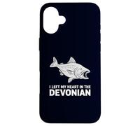 I Left My Heart in the Devonian Duncleosteous Animal Fish Case for iPhone 16 Plus