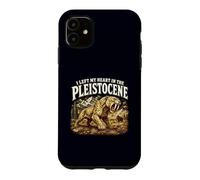 I Left My Heart in the Pleistocene Smilodon Sabertooth Case for iPhone 11