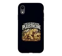I Left My Heart in the Pleistocene Smilodon Sabertooth Case for iPhone XR