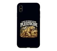 I Left My Heart in the Pleistocene Smilodon Sabertooth Case for iPhone XS Max