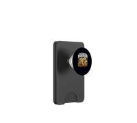 I Left My Heart in the Pleistocene Smilodon Sabertooth PopSockets PopWallet for MagSafe