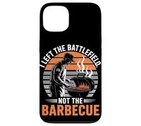 I Left the Battlefield Not the Barbecue Veterans Day Case for iPhone 13