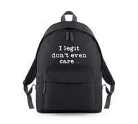 I Legit Don’t Even Care Backpack Rucksack 18L Bag - 42 x 31 x 21cm