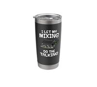 I Let My Mixing Do The Talking, Sound Engineer Introvert Stainless Steel Insulated Tumbler