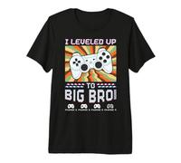 I Leveled Up to Big Bro Again - Player 4 Joining Saying Premium T-Shirt