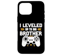 I leveled up to Big Brother 2025 funny gamer kids men Case for iPhone 16 Pro Max