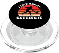 I Lied About Getting It Funny Pickleball Doubles Humor PopSockets PopGrip for MagSafe